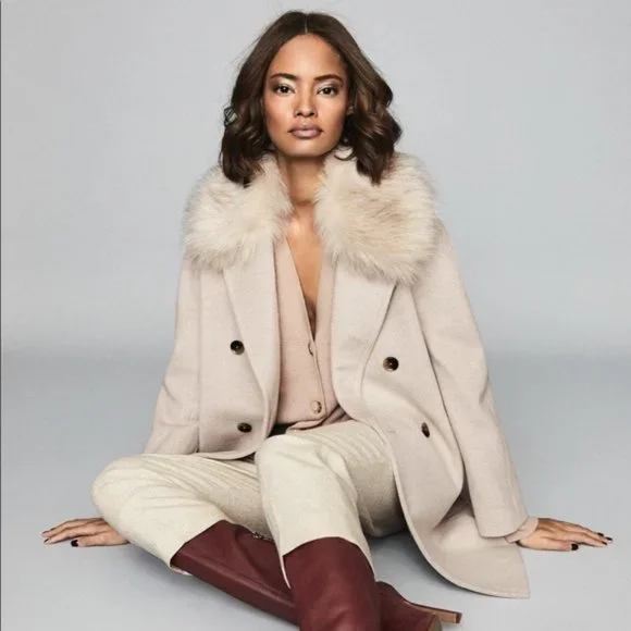 Reiss Lawson Wool Coat - Picture 1 of 5